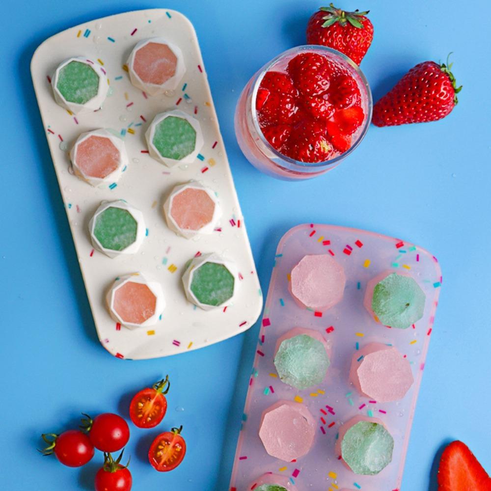 Star/Heart Shape Ice Cube Mold Silicone Ice Ball Tray Drink Accessory Ice Cube Maker Party