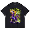 230 г/м² 100% хлопок Dragon Ball V3 Принт Пикколо Унисекс Тяжелая хлопковая футболка