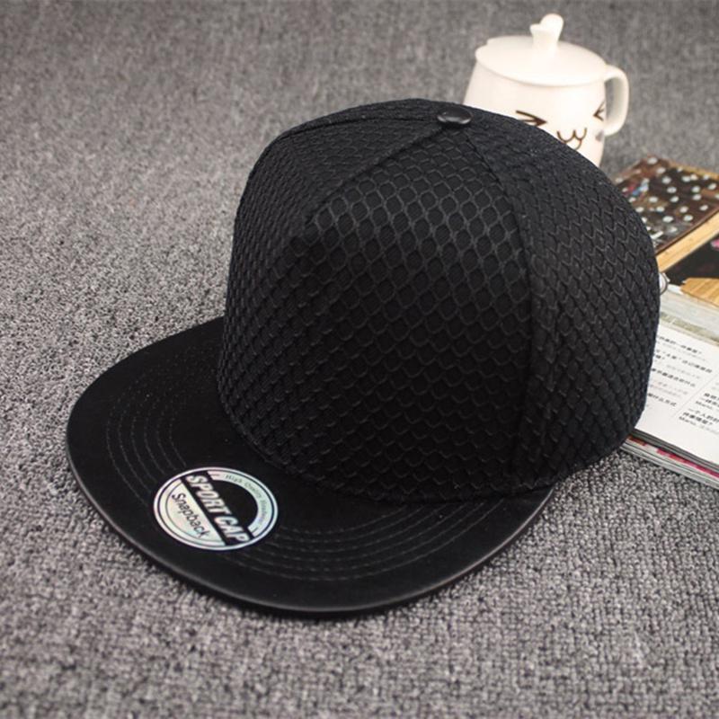 Cap Pure Baseball Color Mesh Outdoor Casual Snapback Hats Hip Hop Caps Men Women Sport Golf Hat Caps