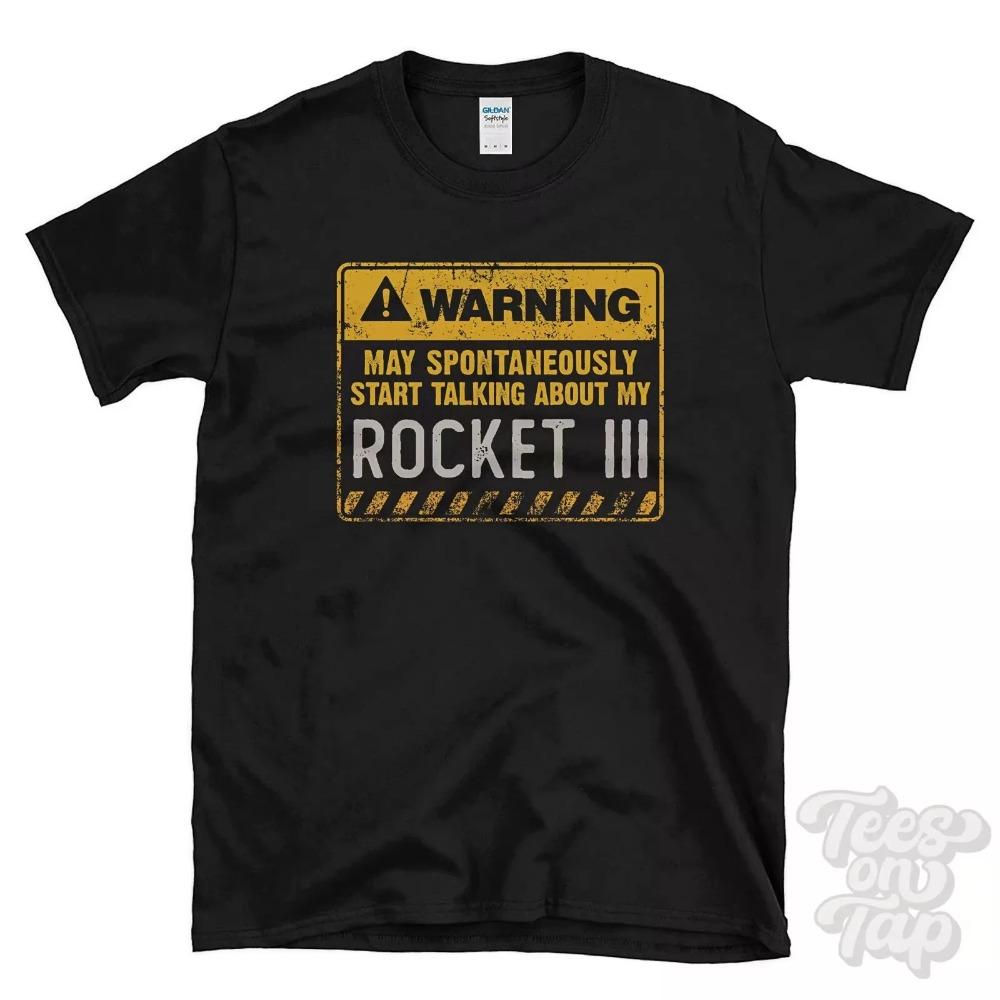 Футболка Knight Rocket 2025 года с дизайном Мотоцикл TRIUMPH Удивительный и забавный подарок на мотоцикл Роскошь для мужчин и женщин высокого Y2K