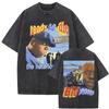 The Notorious Big Is Was All A Dream Графическая Винтажная Стиранная Футболка Хип-Хоп Рэпер Бигги Смоллс Футболки Унисекс Оверсайз Футболка