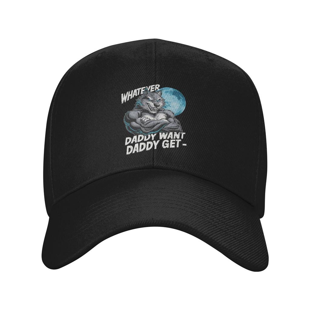 Whatever Daddy Wants Daddy Gets Cap Unisex Women Casual Wear Snapback Hat Adjustable