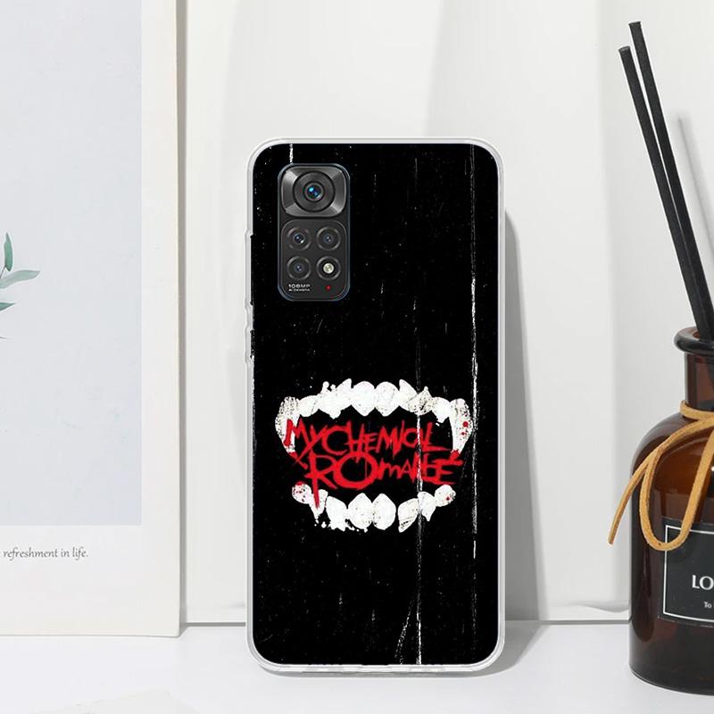 Чехол для телефона My Chemical Romance MCR для Xiaomi Redmi Note 15 13 14S 14 Pro Plus 12S 11S 10S 12 11E 10 11T Художественный Fundas Задняя крышка R