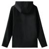 Li Ning Trench Coats Men's Black Hooded Moderate AFDVJ01-1