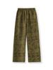 Super Aura Rayon Jacquard Wide-Leg Long Pants - New Chinese National Style