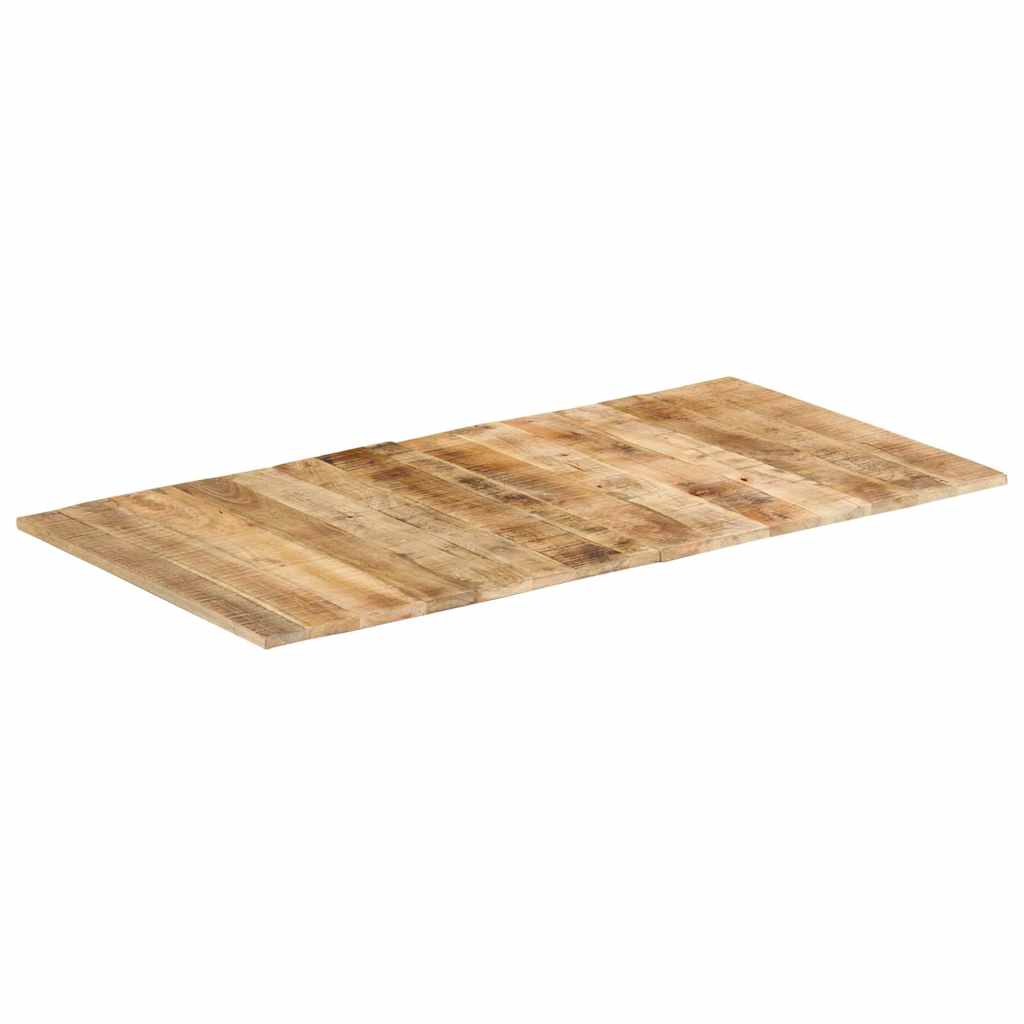 Solid Mango Wood Table Top 15 16 mm Thick 120 x 60 cm