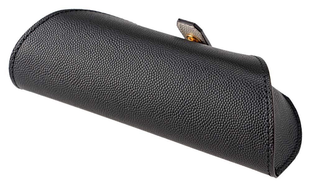 Grano Works Glasses Sunglasses Case Leather Day Day Gift Present Birthday Black X White 8735 [Cypris] Women's Father's Mother's Women's