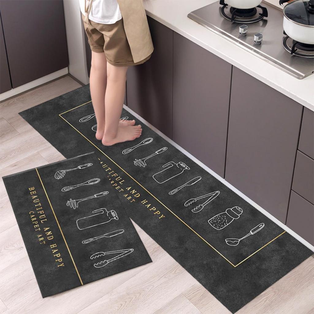 Fashion Simple Nordic Style Kitchen Mat Carpet House Hold Carpet Modern Home Decor