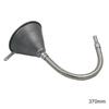 370mm 630mm Motorcycle Car Oil Petrol Filling Flexible Hose Pipe Metal Funnel