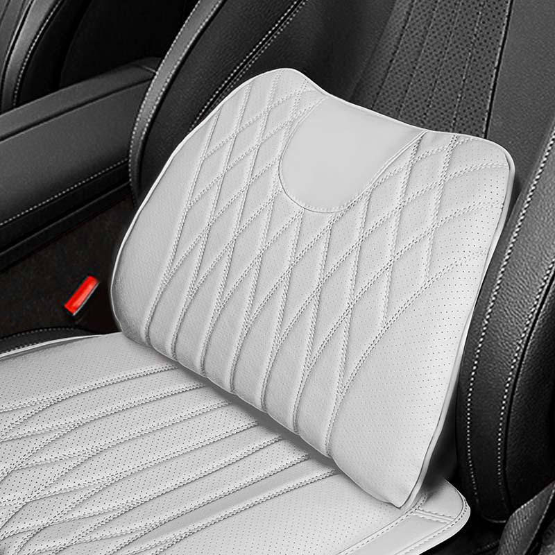 All-Season Nappa Leather Car Seat Cushions & Lumbar Supports for Buick Models: Verano, Encore, Regal, GL8, Velite 6, LaCrosse, and E5.