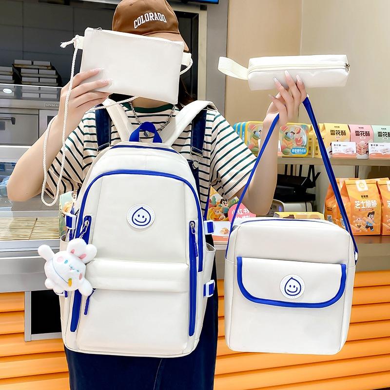 Рюкзак большой емкости для школьников средней школы, повседневный рюкзак