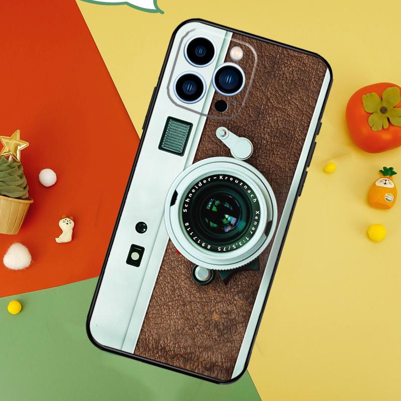 Ретро Камера Винтажный Чехол Для iPhone 14 13 12 11 15 16 Pro Max Mini X XR XS Max 8 7 14 15 16 Plus Чехол Funda