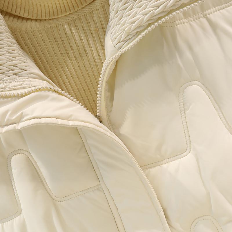 Autumn Winter Vests for Women 2023 New Fashion Thick Warm Zipper Sleeveless Parkas Korean Style Women's Winter Coat