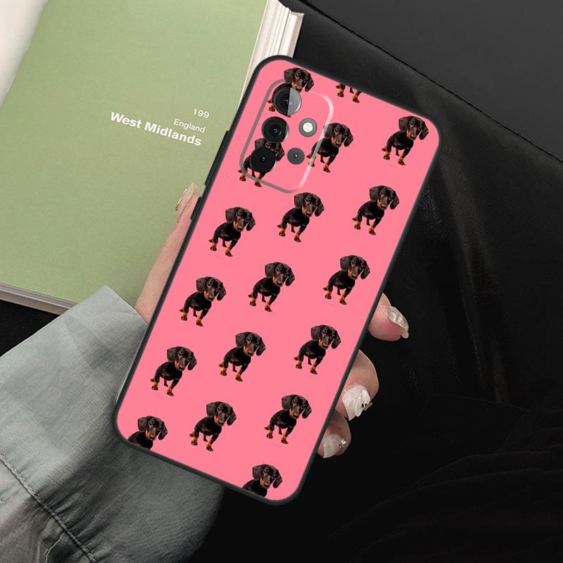 Sausage Dog Love For Samsung Galaxy A05 A06 A36 A26 A16 A54 A34 A14 A22 A32 A52 A55 A35 A15 A53 A13 A56 Case