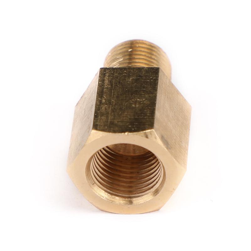 Artudatech Адаптер резьбы датчика манометра 1/8 NPT female на 1/8 BSPT male Адаптер давления масла Автомобильные аксессуары