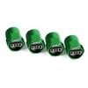 For Audi 8V4Pcs Metal Car Wheel Cover Tire Valve Stem Caps Auto Accessories For Audi Q5 Q7 S1 S2 S3 S4 S5 S6  A3 A4 A5 A6 A7 A8 S4 S6 Q3