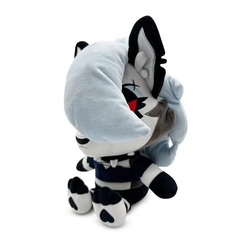 Hazbin Loona Wolf Plush Dolls Birthday Movie Animal Wolf El Loona Stuffed Toys Holiday Gift 25Cm Dolls Party Home Collect