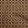 Georgette Viscose Black Fabric Orange Dress Material Fabric Print Fabric By The Yard 42 Inch