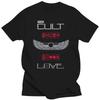 T-Shirts The Cult Love Album Band Oversized Men Clothing DMN Vintage Black Manga Vintage Anime Clothes Homme Harajuku Tees Tops