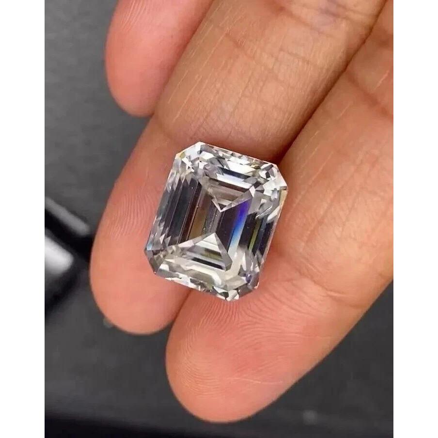 Emerald Cut 1 CT VVS1 Clarity Natural D Color Lab-grown Diamond Certified M1U98