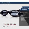 0-500° Swimming Goggles Myopia Professional Anti-fog UV Swimming Glasses Men Women Silicone Diopters Swim Sports Eyewear