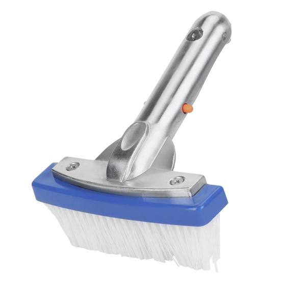 Pool Cleaning Brush High-Density Elastic Bristles Swimming Pool Scrubbing Brush Tough Stain Remover for Home
