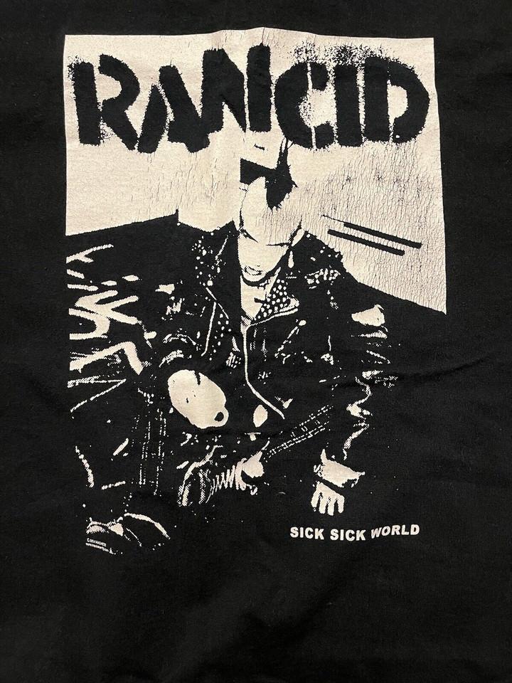 Футболка Rancid Sick Sick World для мужчин и женщин, футболка всех размеров S-4XL, MO096, унисекс футболка