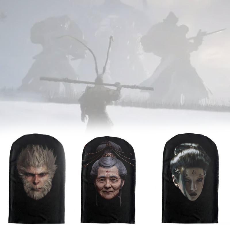 Маска-капюшон 3D для косплея, вдохновленная Black Myth Sun Wukong, для всех полов