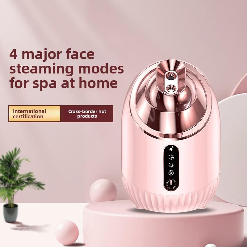 Горячий и Холодный Двойной Распылитель для Лица, Специальный для Салонов Красоты, Бытовая Увлажняющая Распылительная Машина, Увлажнение Пор Лица, Горячий Распылитель для Лица