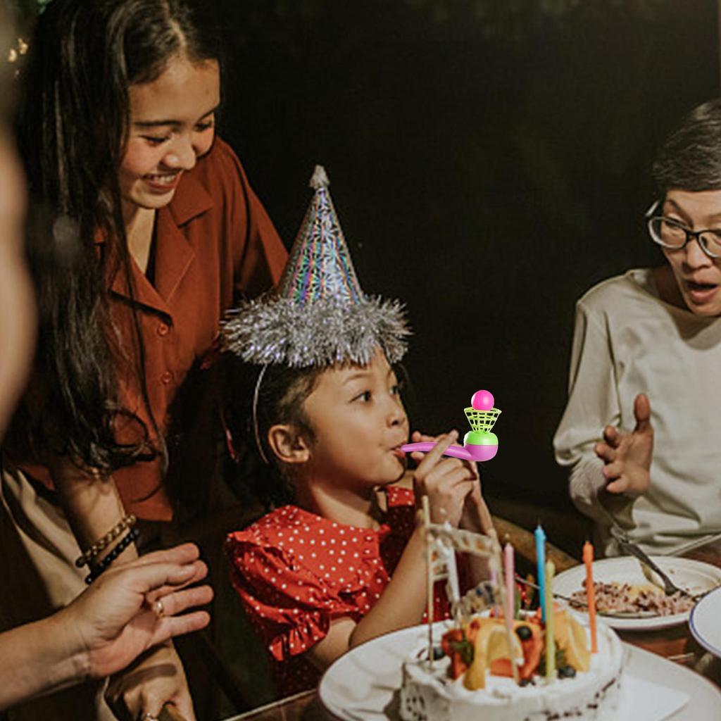 Montessori Magic Blowing Pipe Floating Ball Game Kids Birthday Party Favors Keepsakes Carnival Christmas Party Educational Toy