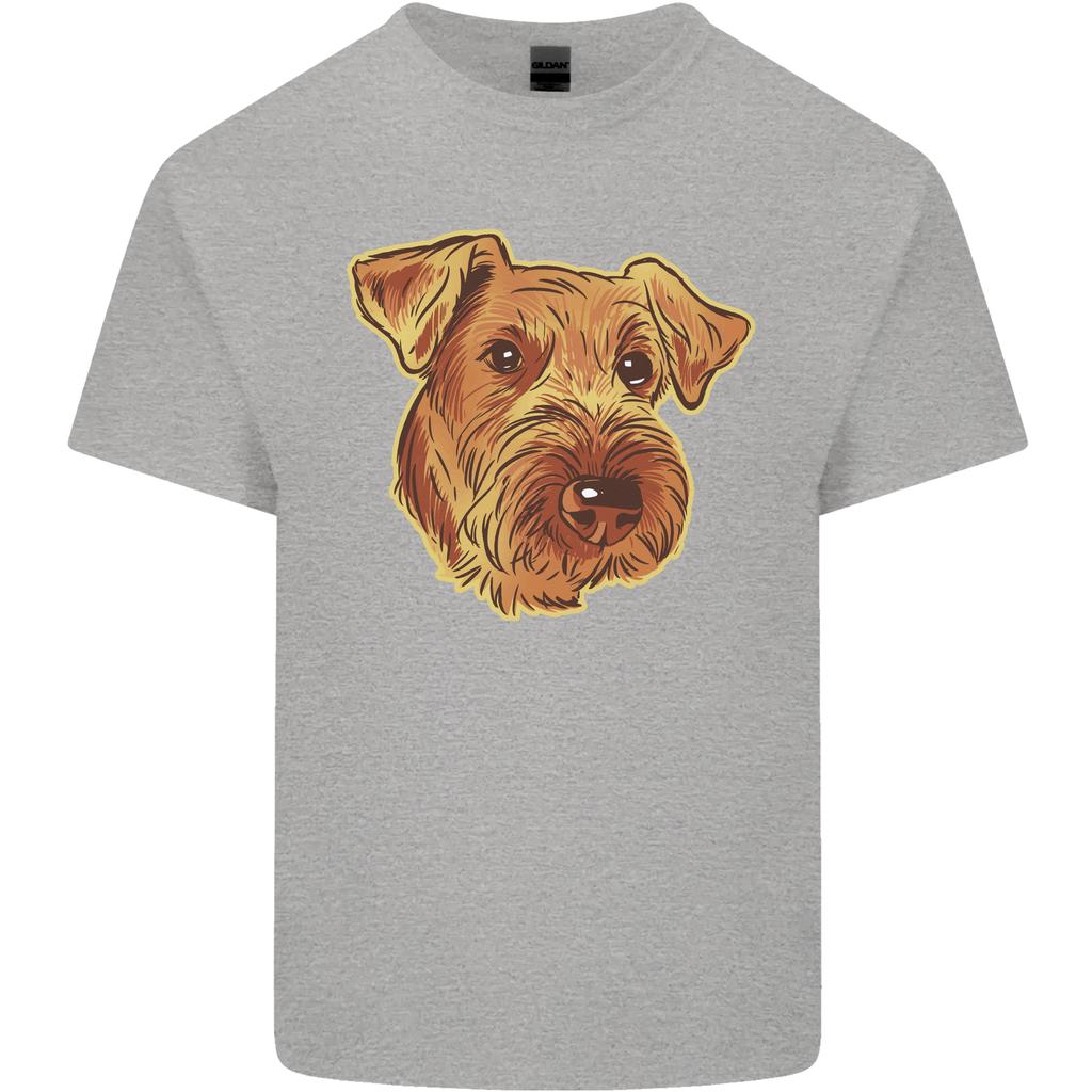 An Airedale Terrier Bingley Waterside Dog Unisexs Light Cotton TShirt