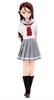 Pureneemo Character Series No.101-PB Love Live Sunshine Sakurauchi Riko Premium Bandai Limited Edition Completed Doll (Marupi Shoten Exclusive)