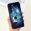 For Tecno Camon 18P Case Liquid Silicone Anti-knock Phone Cover For Tecno Camon 18 Premier Camon18 Bumper Soft  Capa Astronaut