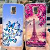 Чехол для Samsung Galaxy S5 G900F G900I G900M G900A G900T Милый Расписной Чехол Мягкий ТПУ Чехол для Телефона Для Samsung S5 S 5 GalaxyS5 Сумки