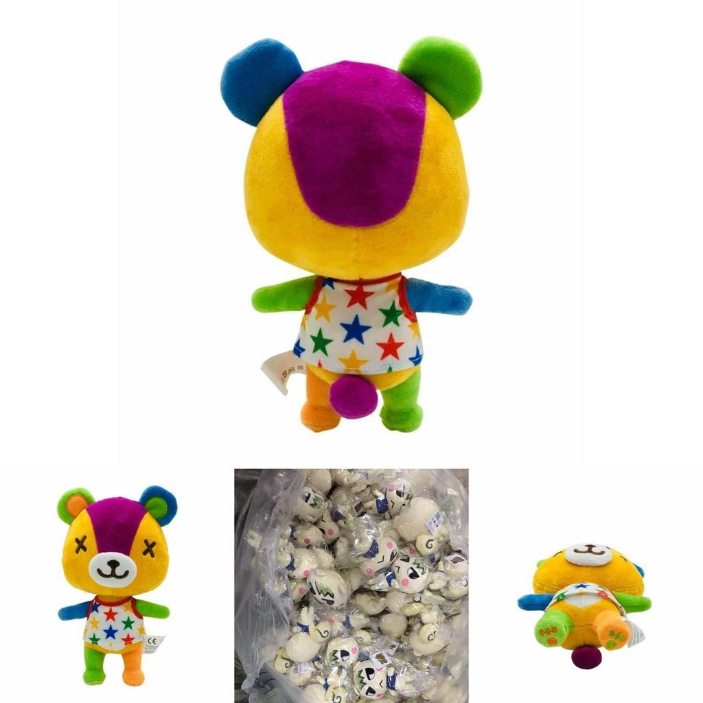 Soft And Adorable Animal Crossing Stitches Bob Marshal Raymond 8-inch Plush Toy Doll