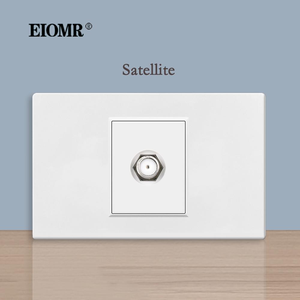 EIOMR 118 Series 15A American Standard Duplex Wall Socket Type-c 3.1A Fast Charging 2.1A USB Ports Home Appliance Plug Adapter
