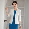 Women's Autumn White Suit Skirt Set - Professional & Casual Small Jacket