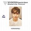 Seventeen Специальный альбом Director's Cut Официальная фотокарточка Фотокарточка KPOP K-POP