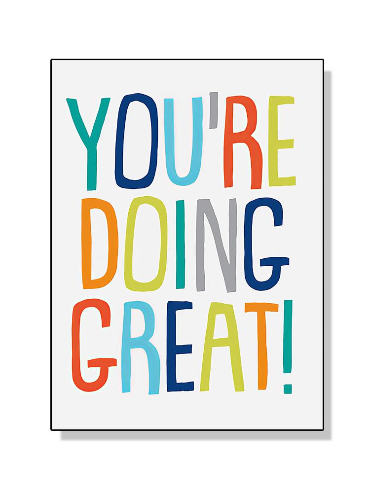 Inspirational Quote Know Your Worth Smile And Be Happy Poster Canvas Painting Abstract Wall Art For Living Room Home Decor