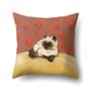 Cute Cat Animal Print Pattern Cushion Cover Home Living Room Sofa Bedroom Decoration Throw Pillow Pillow Cover 45x45cm