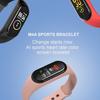M4-WK Мониторинг сна Мониторинг пульса Шагомер Спортивный смарт-браслет с Bluetooth