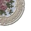 Коврик для пластины, изысканная вышивка, украшение для рабочего стола, круглая подставка для стола в стиле INS для фотофона