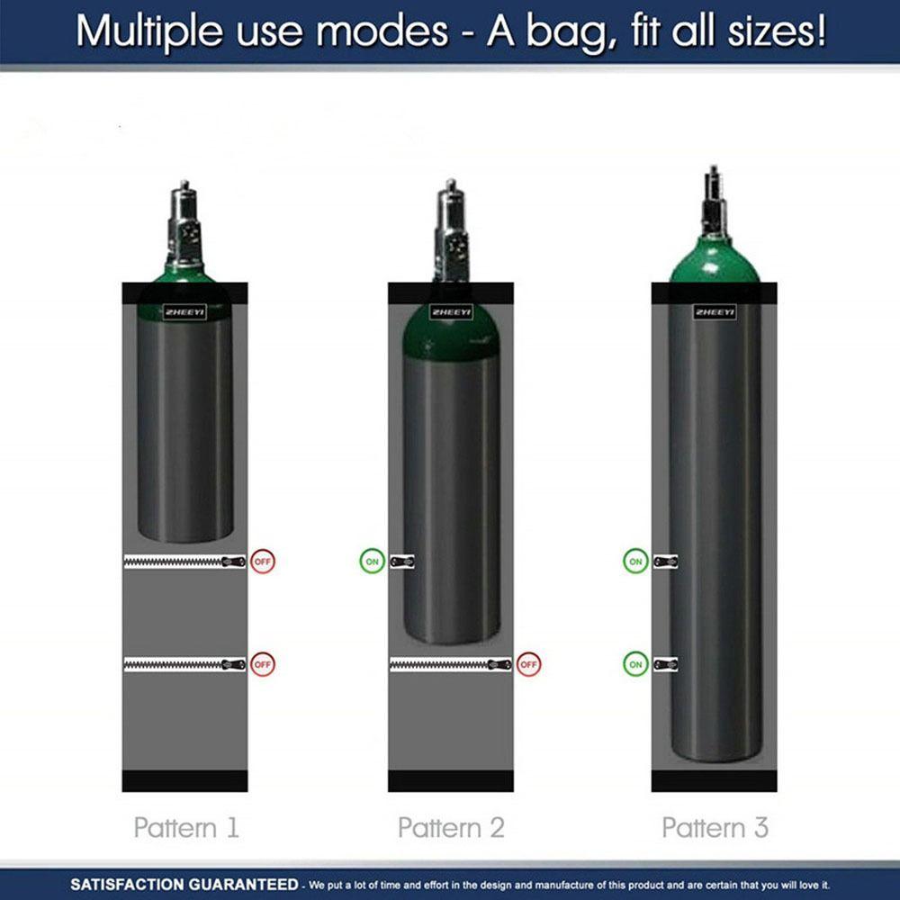 Transport Bag Wheelchair Cylinder Bag Oxygen Tank Holder Oxygen Tank Carrier Oxygen Cylinder Bag