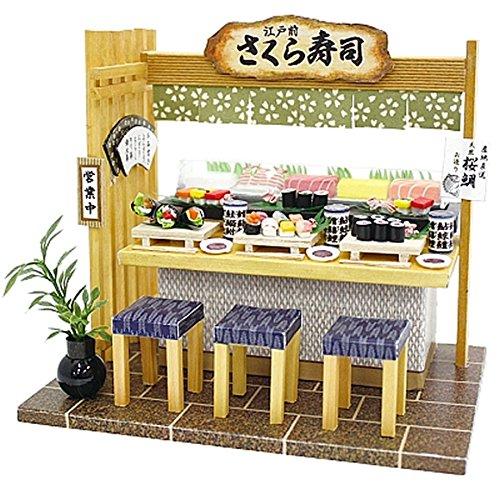 Dollhouse Kit Japanese Feast Japanese Food Kit Sushi Restaurant