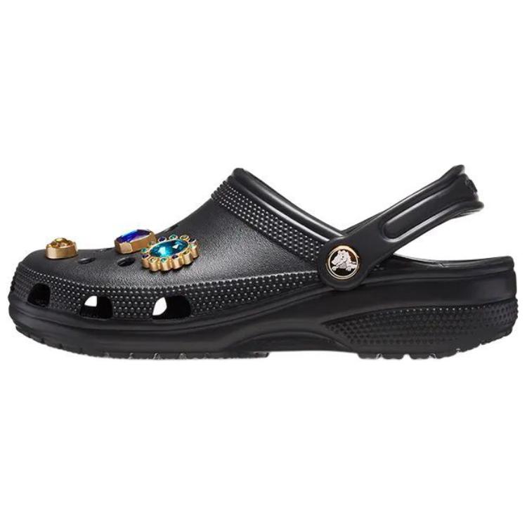 Crocs Дышащие Легкие Туфли с Отверстиями Женские Черные