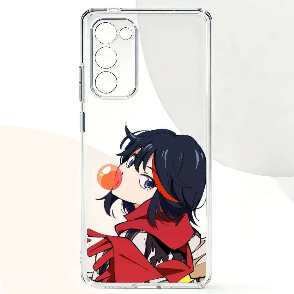Anime R-Ryuko M-Matoi Phone Case For Samsung Galaxy A91,80,73,72 ,71,53,52,32 ,31,22,21s,20,Transparent Case