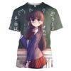Fashion Anime Komi Cant Communicate 3D Printed T Shirt Men Women Komi Shouko Sexy Girl Cartoon Short Sleeve Trendy Otaku Tops Tees