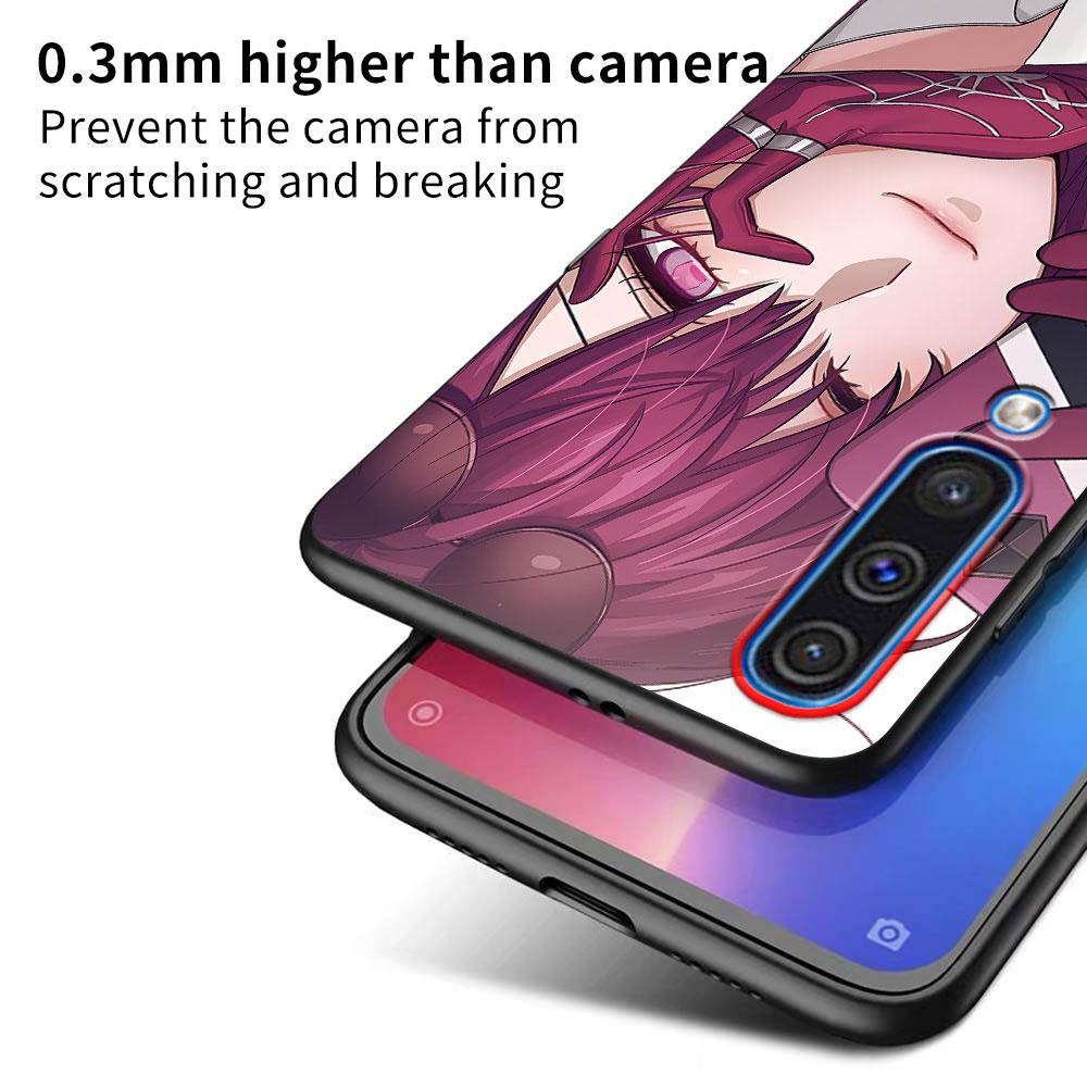 Чехол для телефона Samsung Galaxy A03 A04s A20 A30 A20e A70 A70s A50 A40 A30s A50s A20s A10s, TPU, Черный, с изображением Rail Kafka Honkai Star