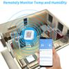 Tuya WiFi ЖК-экран Источники питания USB Интеллектуальные датчики Переключатель Фаренгейта/Цельсия
