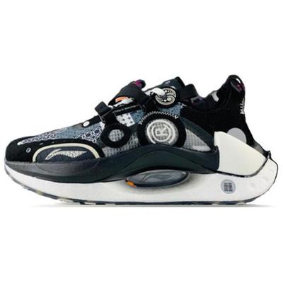 Кроссовки Li Ning Absolute Shadow CRC Reflective Low-Toop для бега, женские кроссовки, черный цвет ARYR008-2